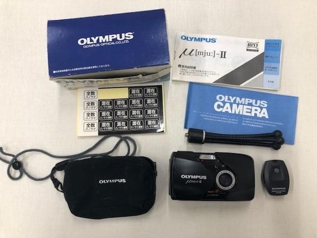 273:Olympus　オリンパス μ mju-Ⅱ　ブラック