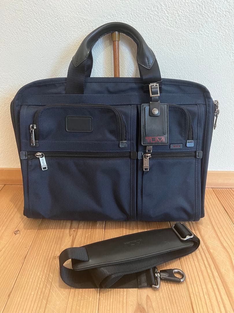 TUMI ビジネスバッグ 2WAY ショルダー(未使用品)ネイビー