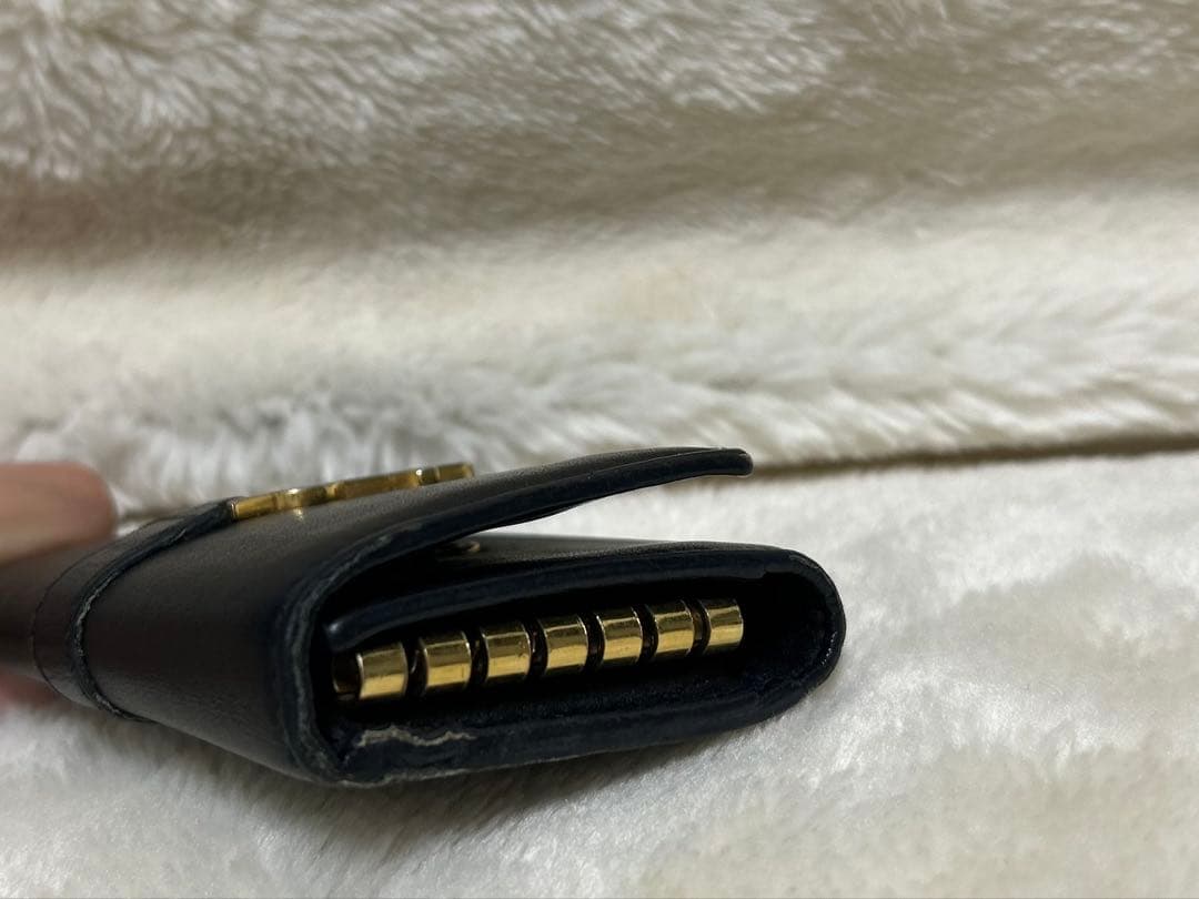 SAINT LAURENT ブラックキーケース