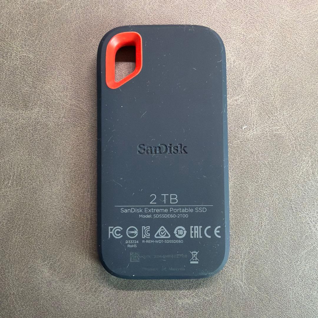 Sandisk エクストリーム SDSSDE60-2T00-J25