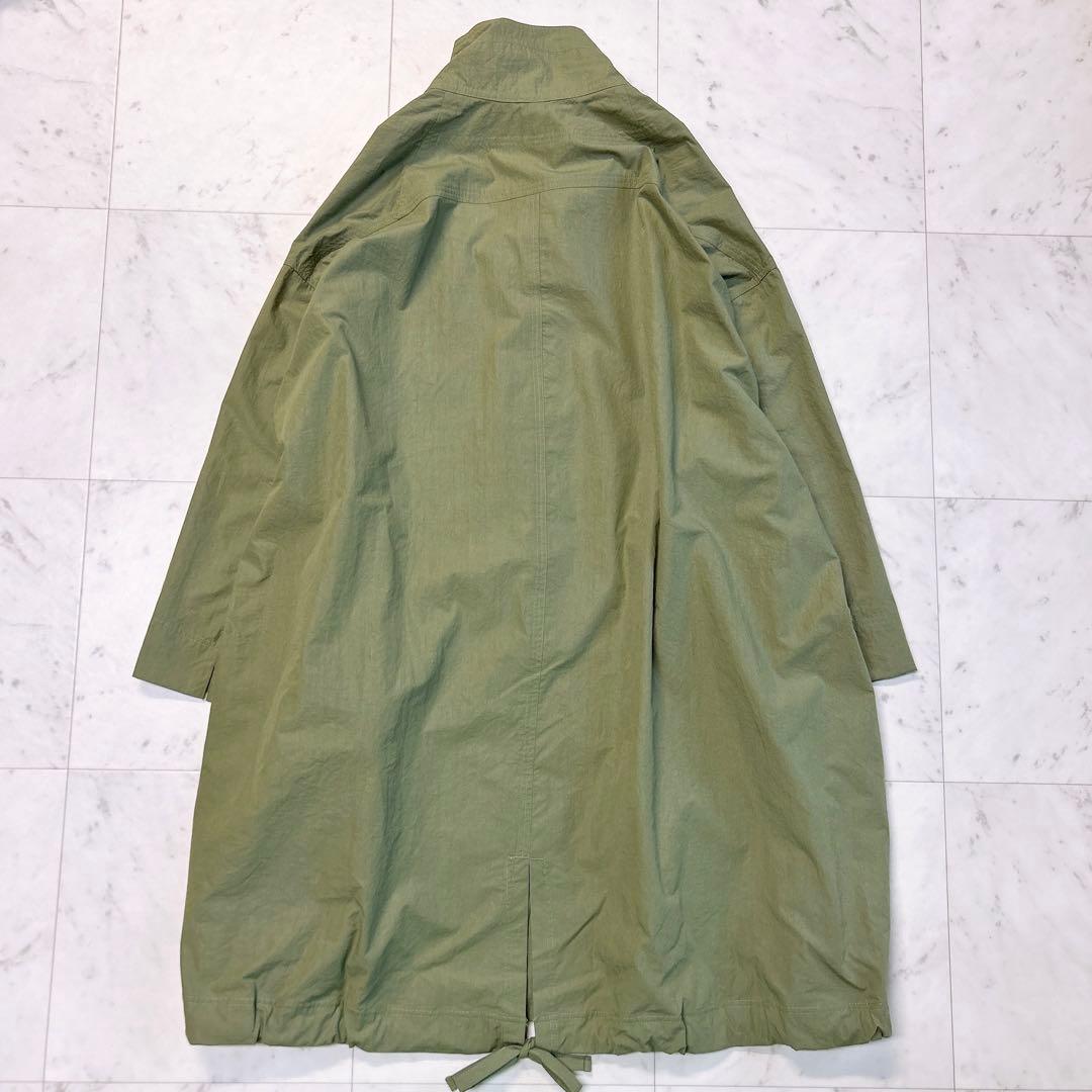 洗える 萌 MOYURU モッズコート 比翼仕立て ゆったり M〜L