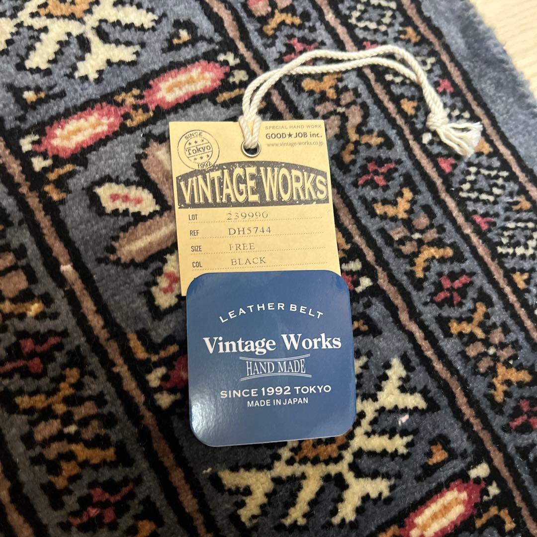 美品VINTAGEWORKS DH5744 ヴィンテージワークス ベルト