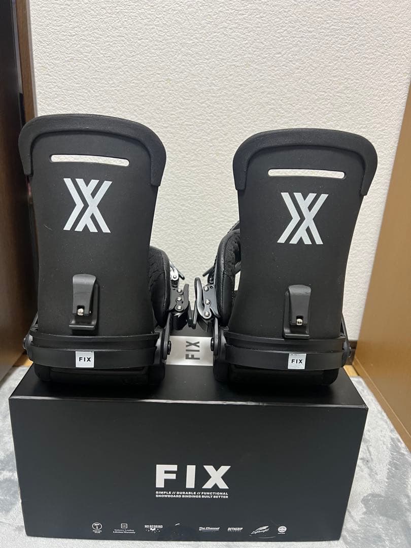 FIX ビンディング　Mサイズ　黒