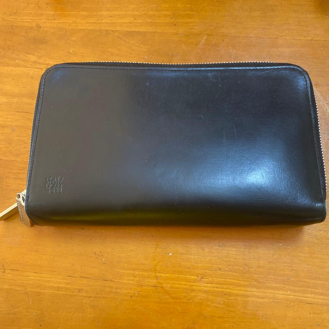 COCOMEISTER 黒 長財布 ダブルジッパー