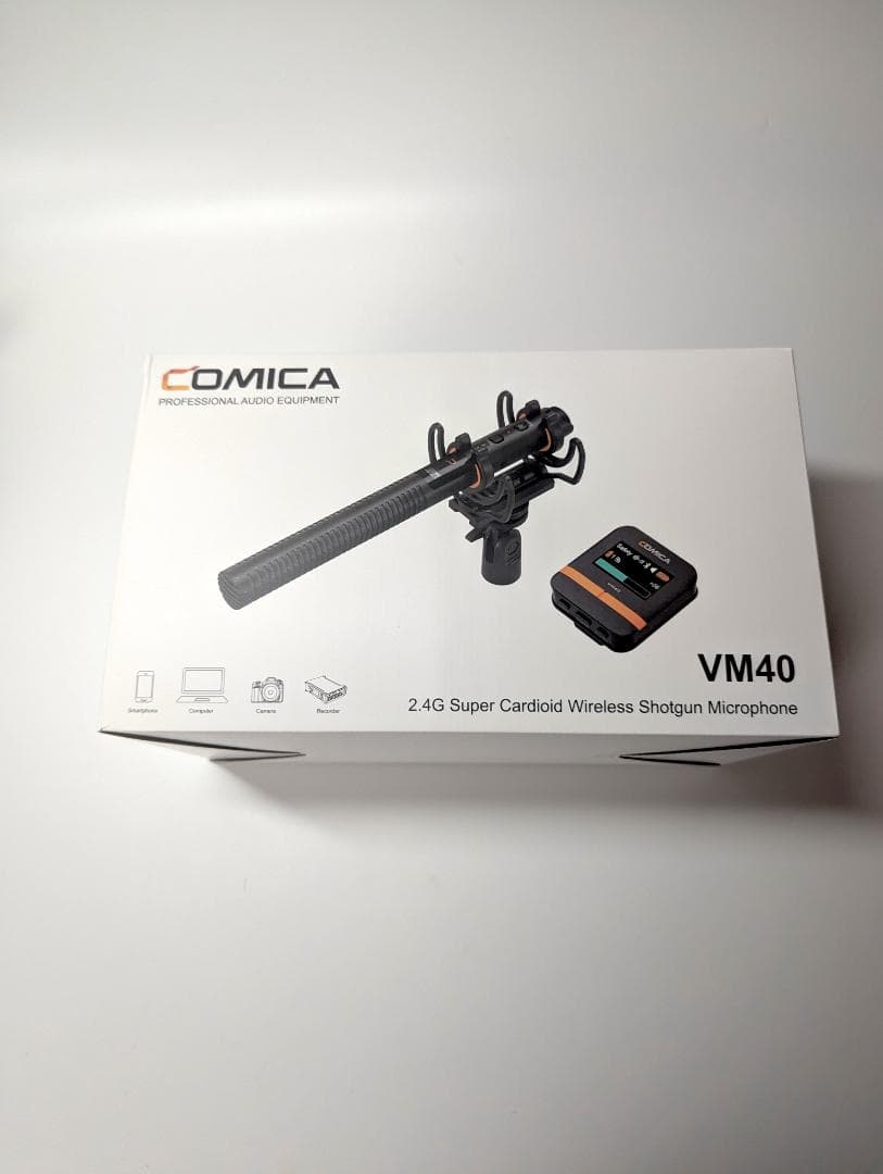 【美品】COMICA VM40 ショットガンマイク （9月末まで）