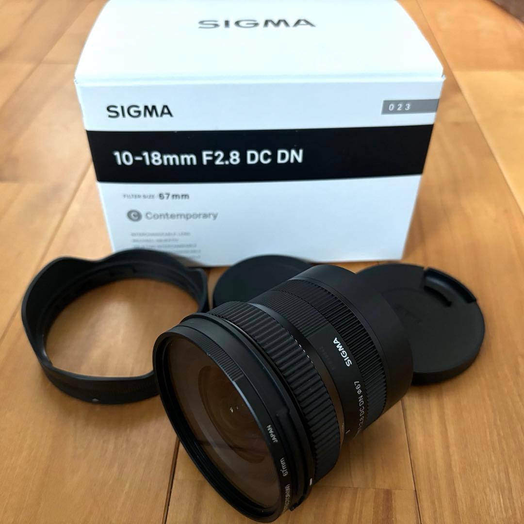 レンズ(ズーム) SIGMA 10-18mm F2.8 DC DN E-mount