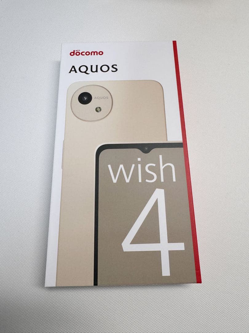 docomo AQUOS wish 4 SH-52Eホワイト