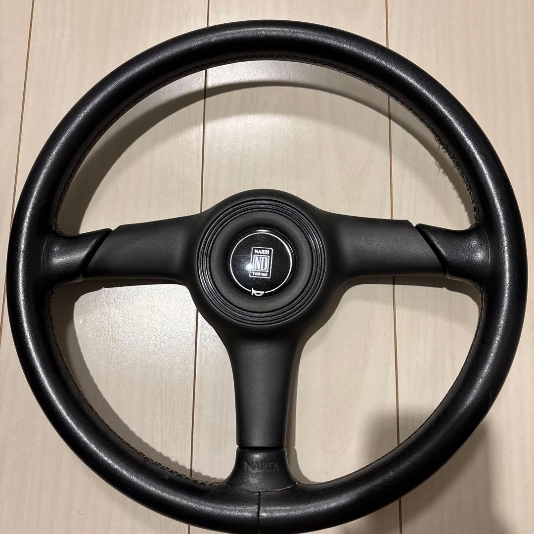 NAロードスター 純正オプション ナルディレザーステアリング