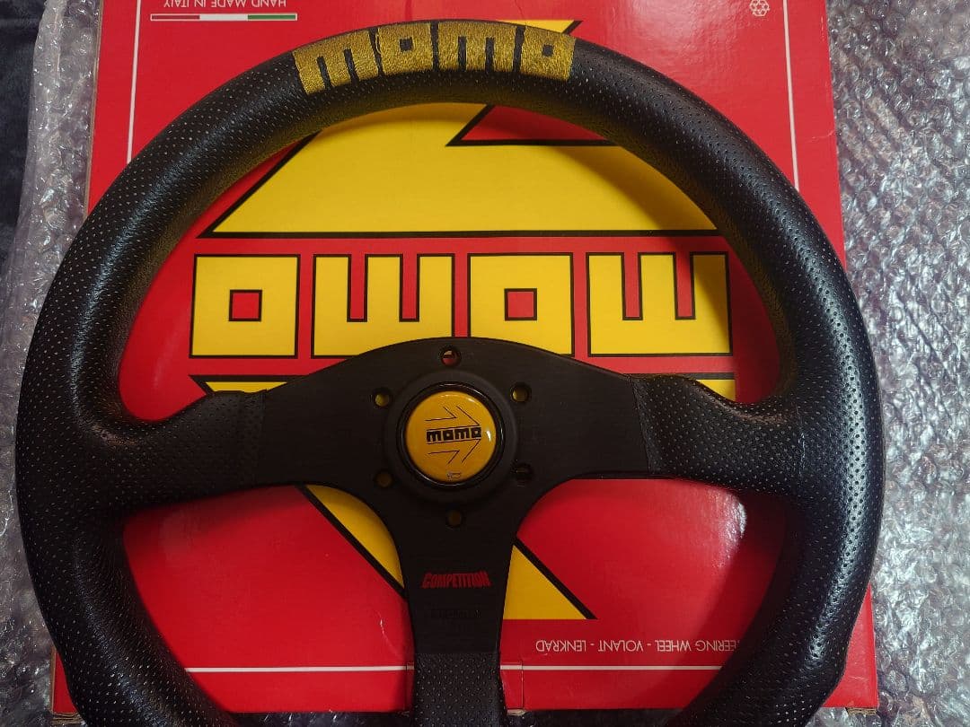 MOMO ステアリング COMPETITION正規品C-71 中古美品