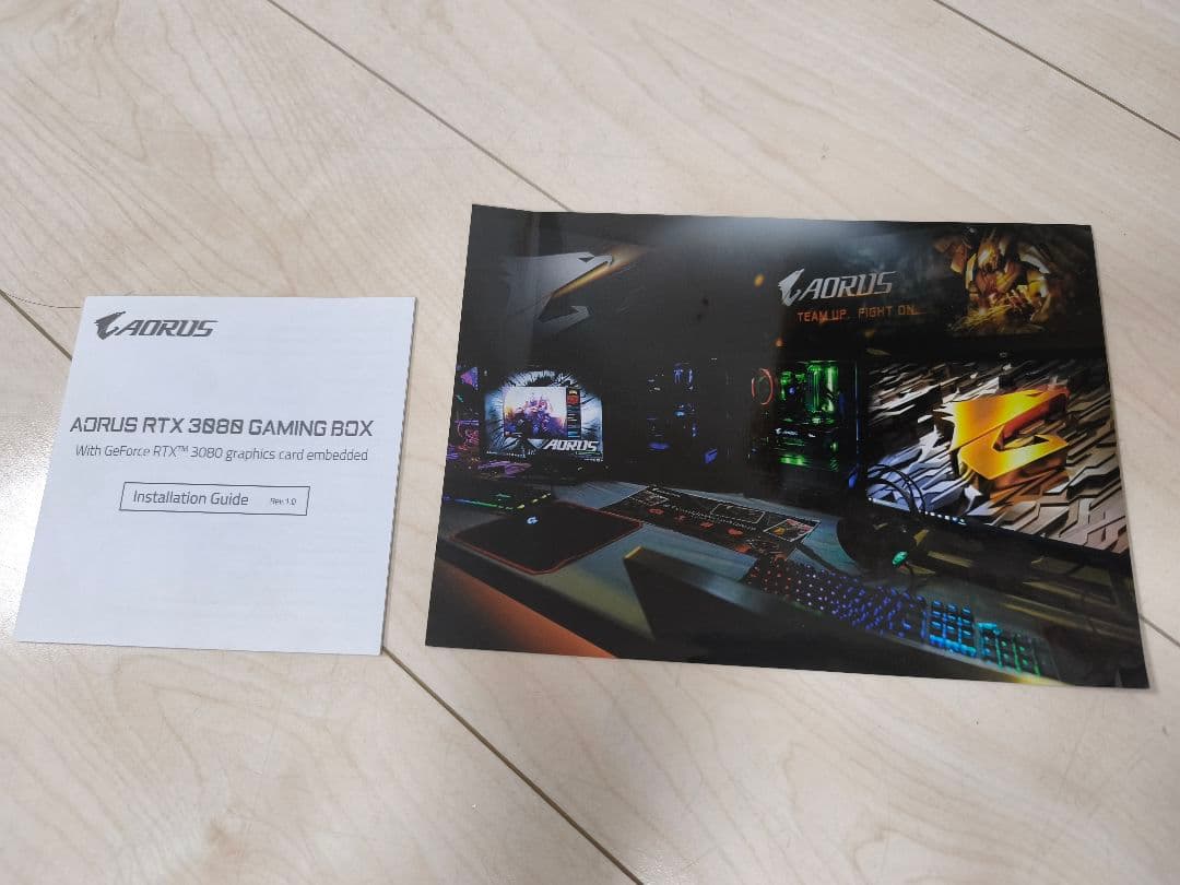 AORUS RTX 3080 GAMING BOX 外付けGPU