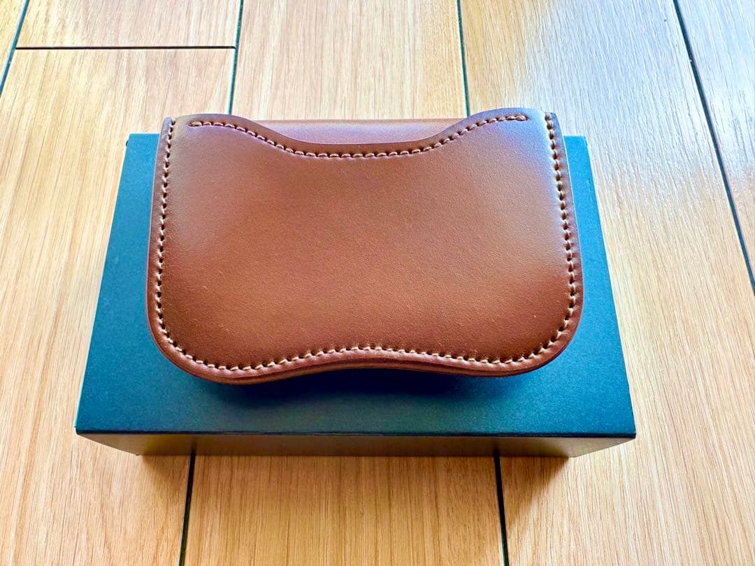 【美品】ラストクロップス　タング　シェルコードバン　バーボンカラー