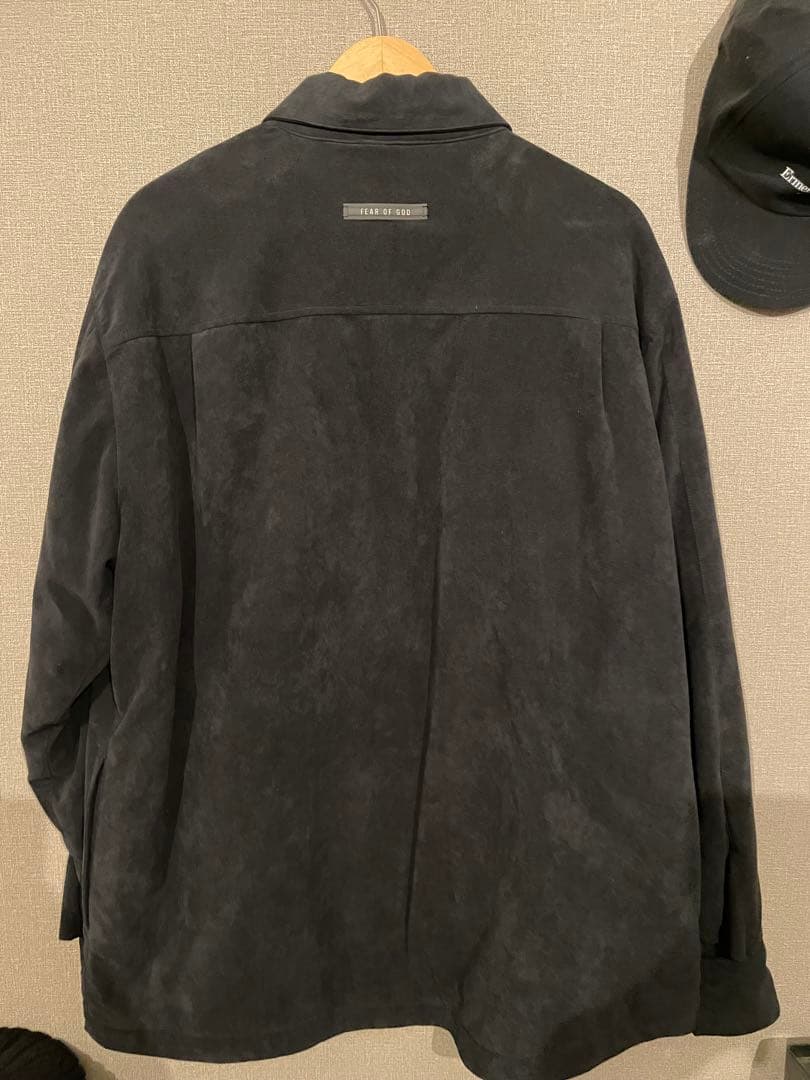ジャケット・アウター FEAR OF GOD ULTRA SUEDE SHIRT JACKET