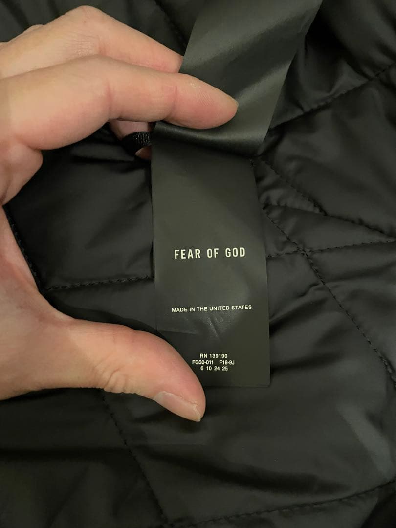 ジャケット・アウター FEAR OF GOD ULTRA SUEDE SHIRT JACKET