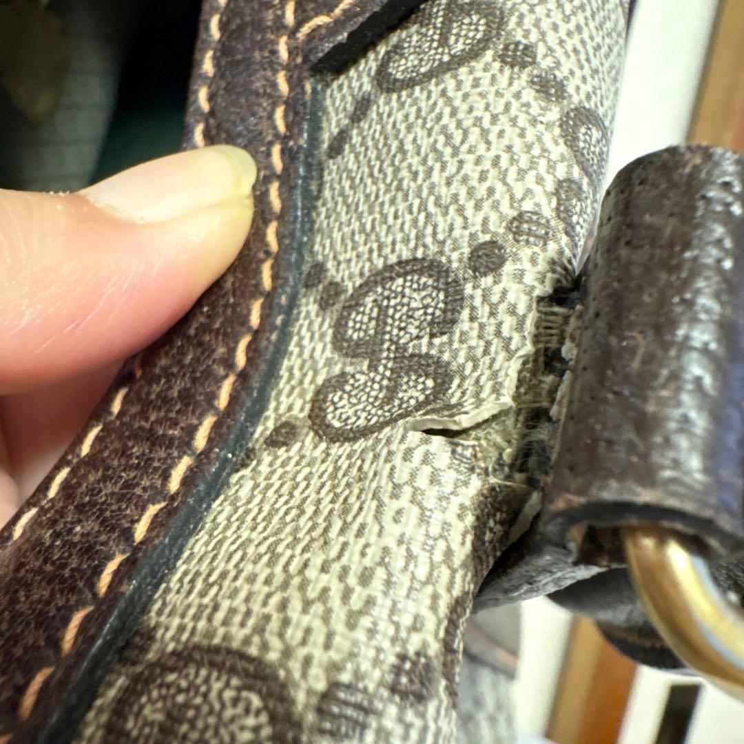 Gucci GGパターン ボストンバッグ　旅行用バッグ