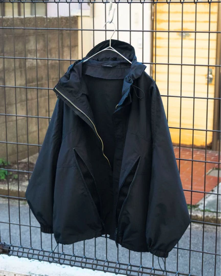 ジャケット・アウター WANNA FOUNDATION NYLON SHELL JACKET NAVY