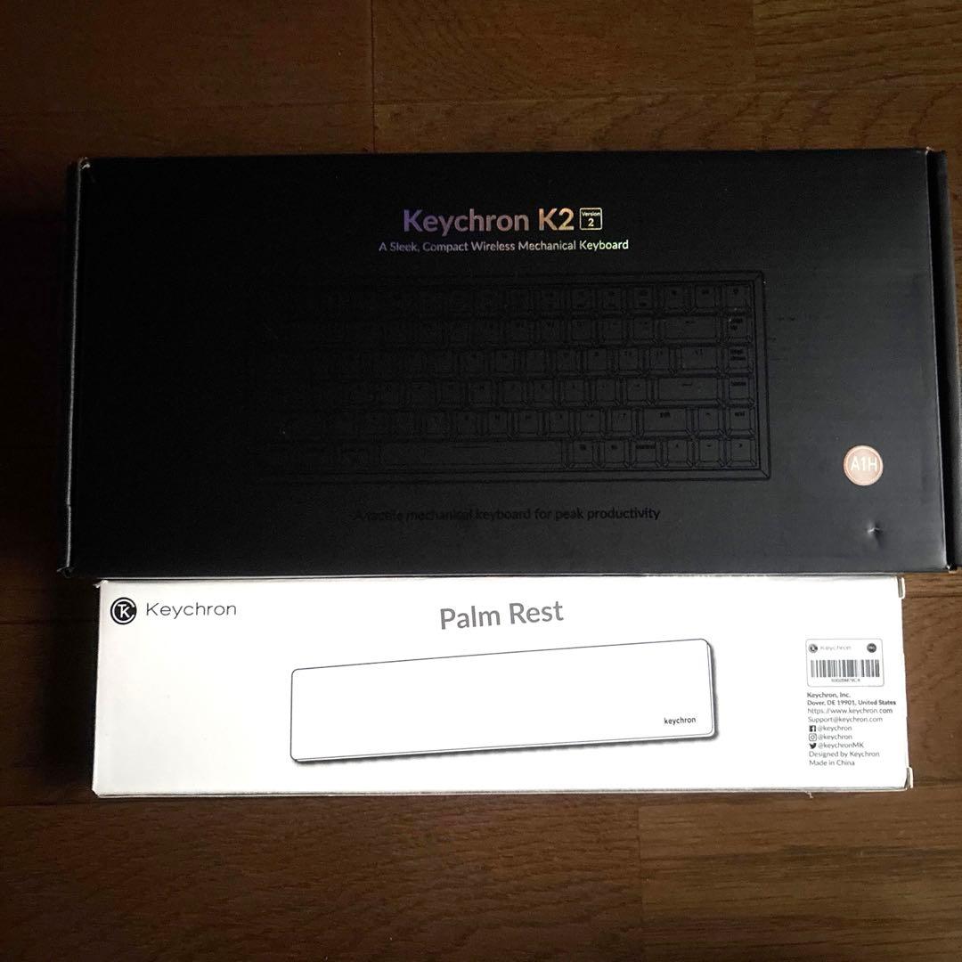Keychron K2 赤軸ホットスワップ　 パームレストセット