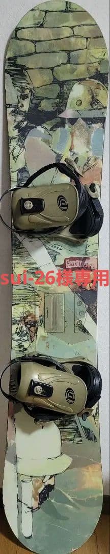 sui-26バートン スノーボードビンディング DRAKE SM２点セット