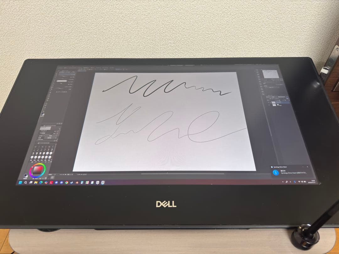 DELL CANVAS 27インチ WQHD高性能液タブ（KV2718D）