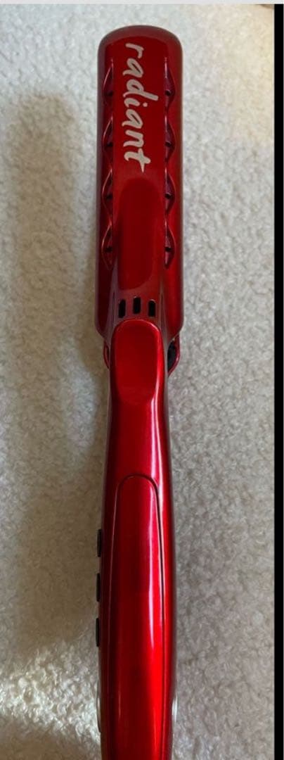 ラディアント　ストレートヘアアイロン レッド　28mm