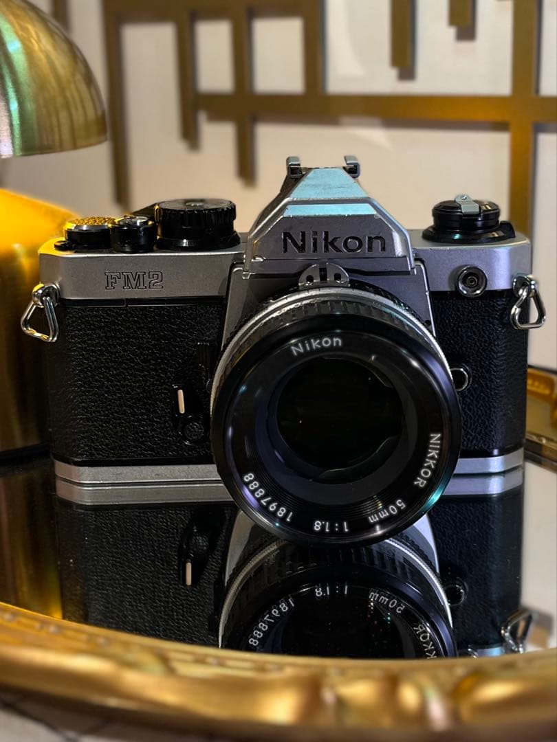 Nikon New FM2 シルバー Ai NIKKOR 50mm f1.8