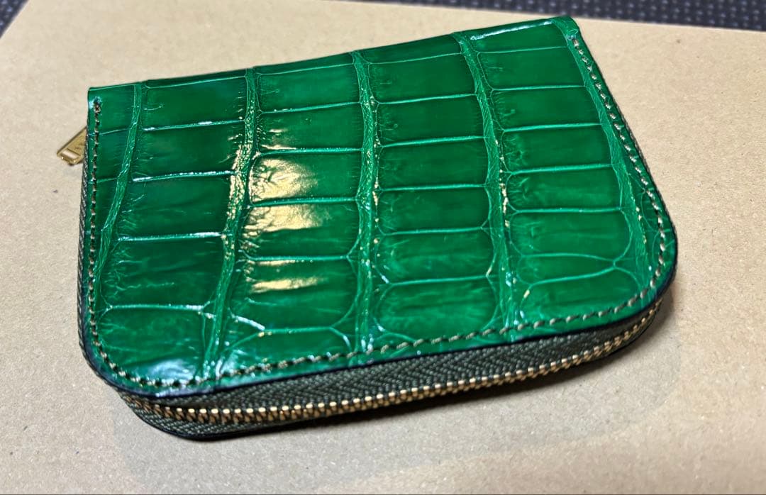 国産ポロサス　スモールクロコダイル firebird ラウンドケース