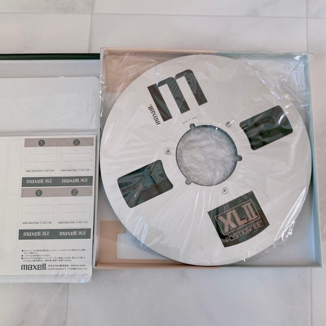 オープンリールテープ　マクセル　maxell 35-180 XLI XLII