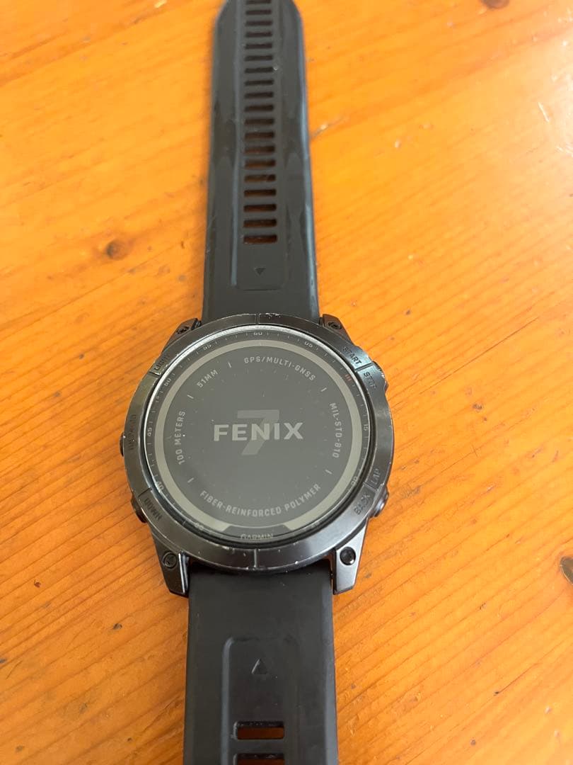 Garminfenix7X SapphireDual Power純正バンド2本付