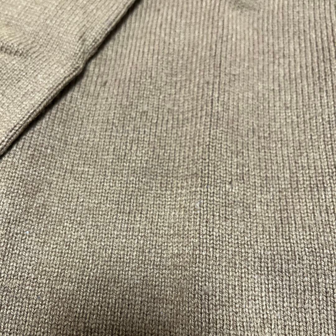 （最終値下げ・今週まで）AURALEE オーラリー　ブラウン クルーネックニット