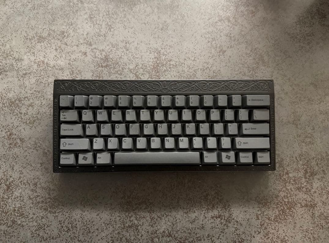 wooting60he＋　カスタム品　おまけ付き