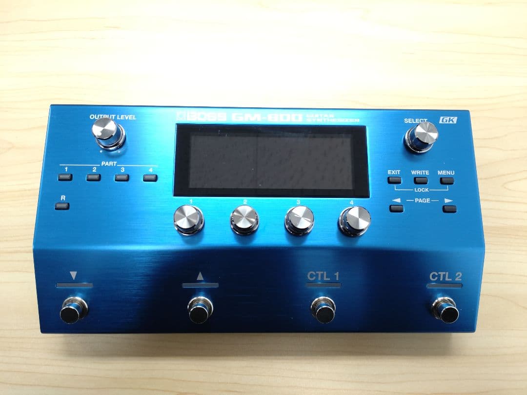 ギター・シンセサイザー　BOSS GM-800 + GK-5 + BGK-15