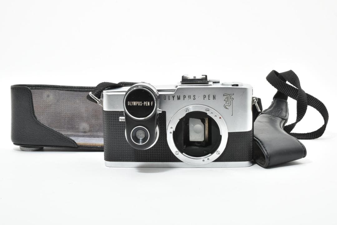 ★各部モルト張り替え済・美品★ オリンパス PEN-F ボディ #21133