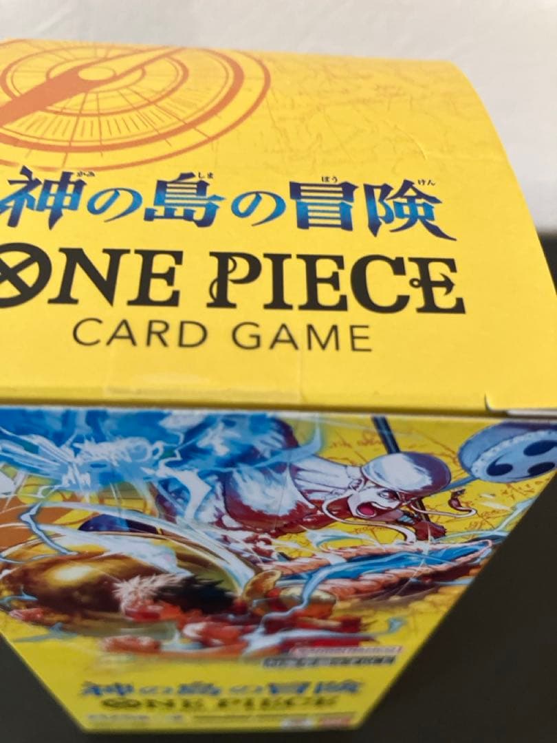 ワンピースカードEGGHEAD CRISIS エッグヘッド 4BOX テープ付き