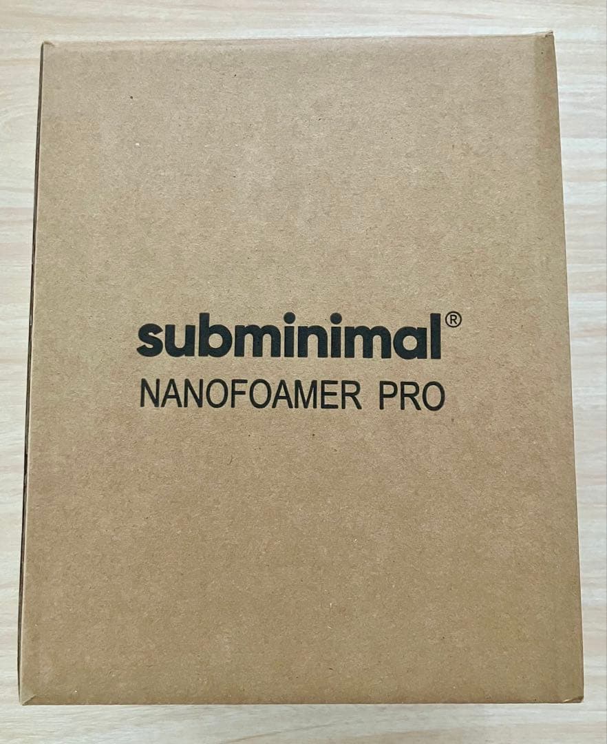 subminimal NANOFOAMER PRO ナノフォーマー