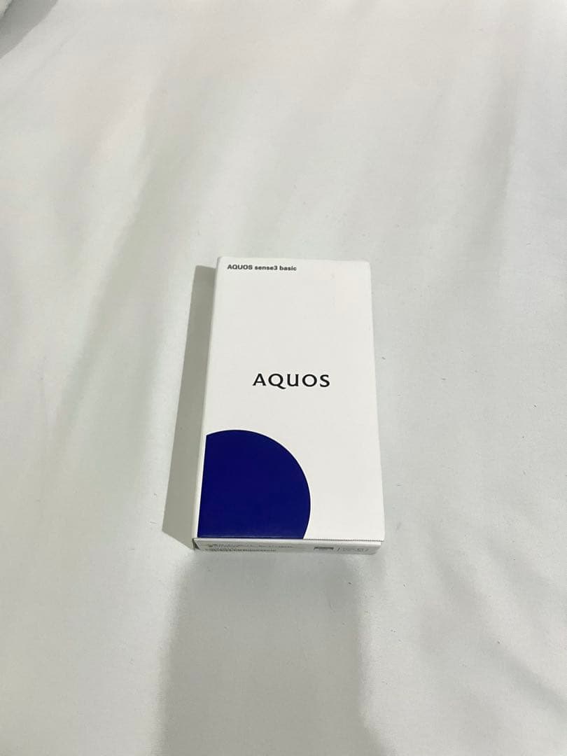 AQUOS sense3 basic スマートフォン本体 ☆未使用 ブラック☆