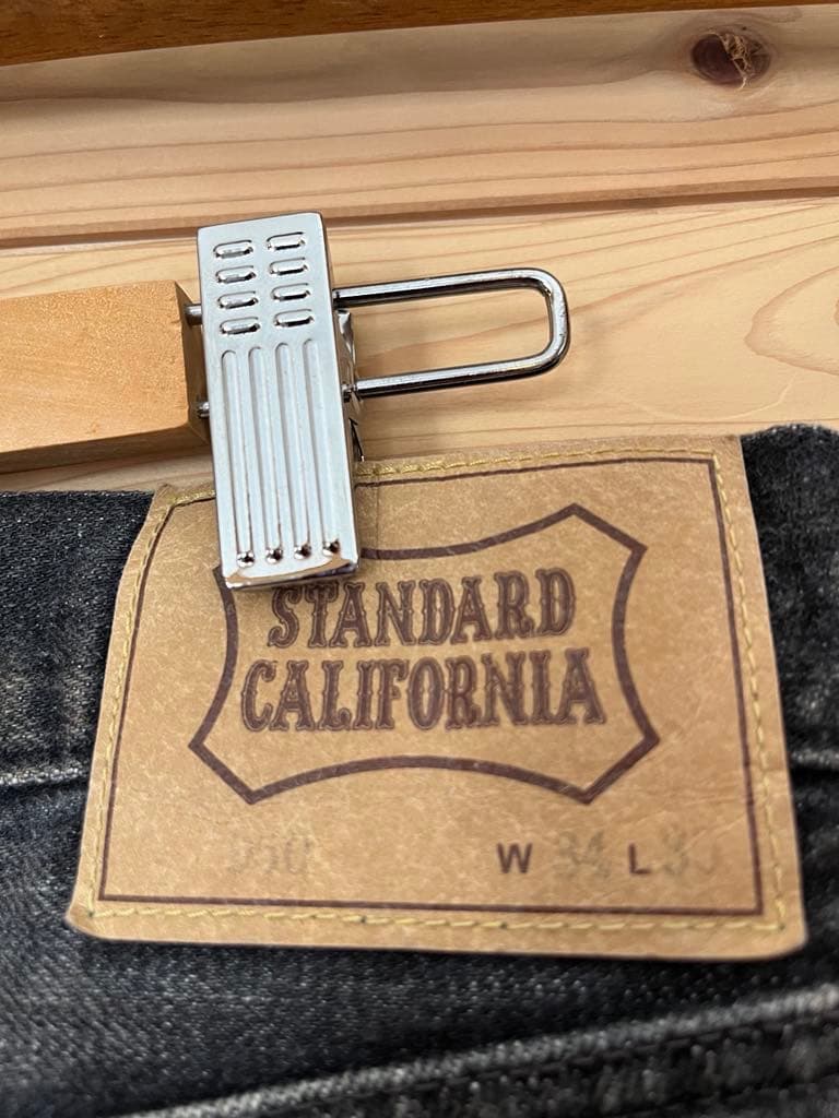 美品 STANDARD CALIFORNIA ブラック デニム W34