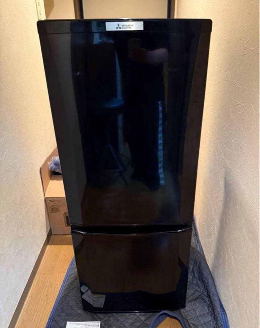 三菱　ノンフロン　冷凍冷蔵庫 MR-P15C-B 2018年製