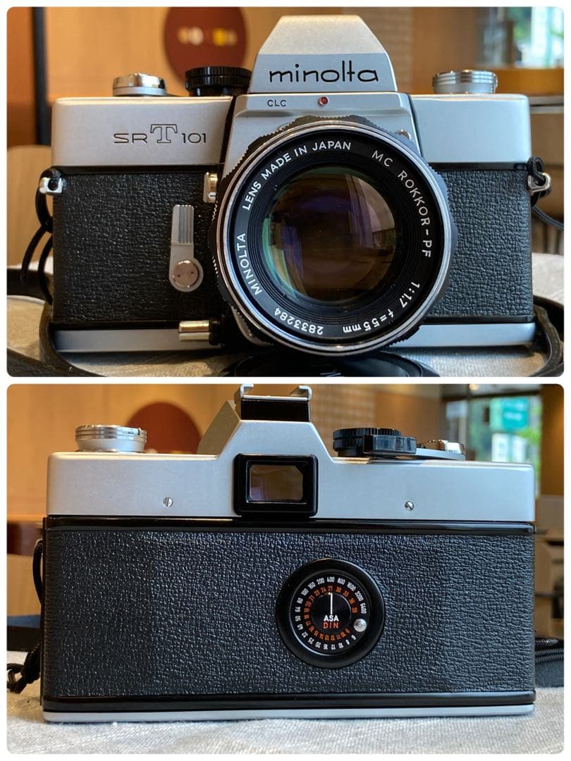 minolta srt101 ★美品＊完動品★緑のロッコール★作例多数＊保証付