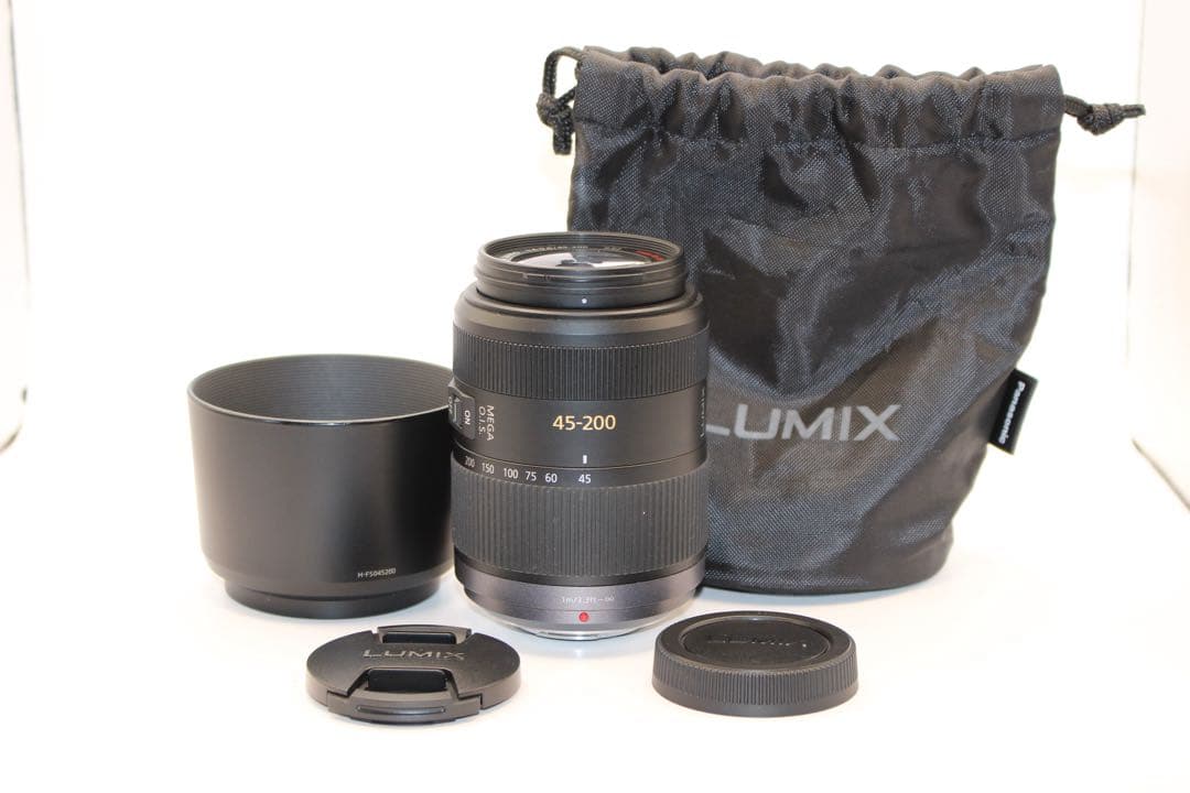 ぷに*様★純正収納袋★お買い得★ LUMIX 45-200mm 望遠レンズ
