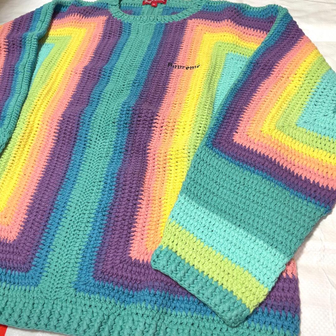 トップス Supreme Hand Crocheted Sweater / XL