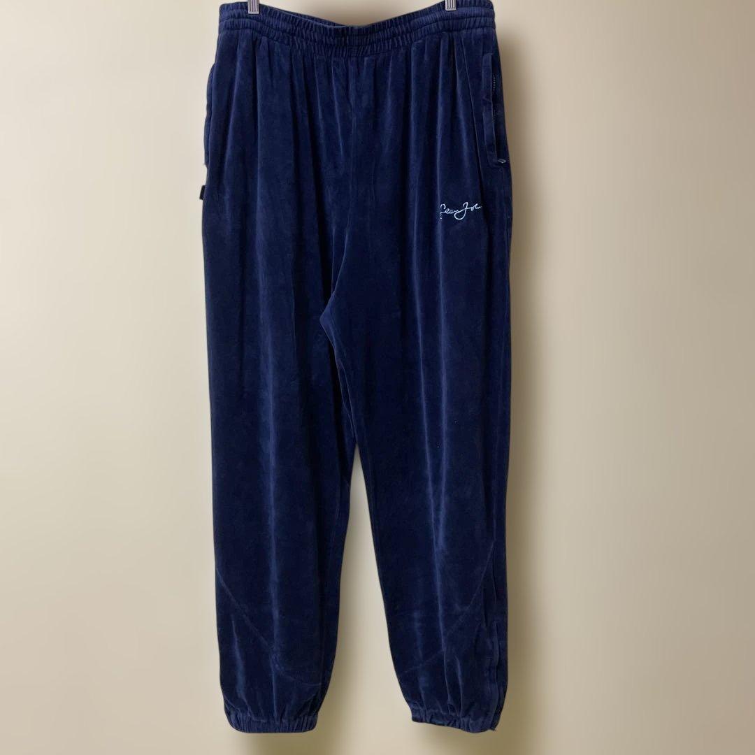 Sean John ベロア　セットアップ　ネイビー