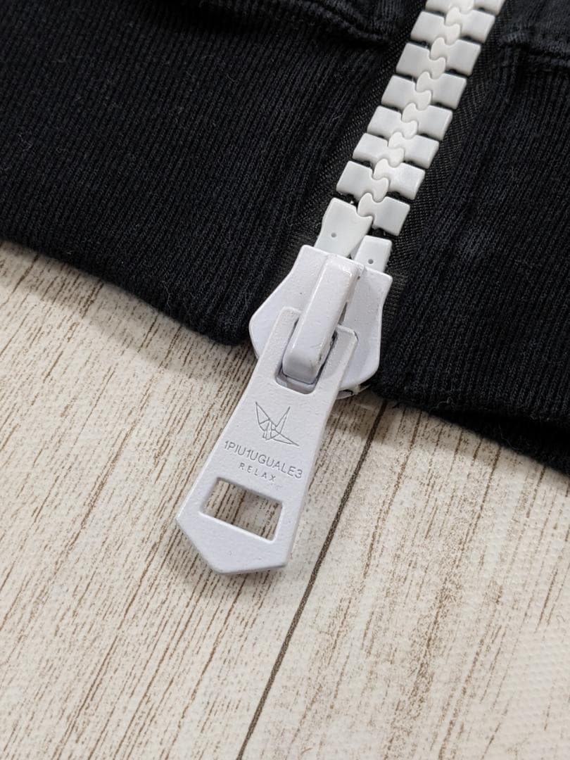 ウノピゥウノ/ビッグファスナースウェットセットアップ/パーカー×ジョガーパンツ