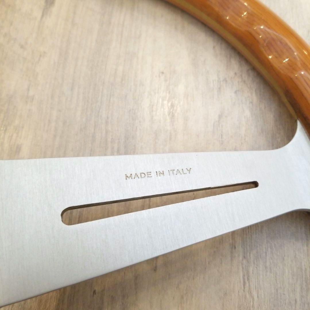 NARDI☆ナルディクラシックVITEウッドステアリング/シルバースポーク37Φ