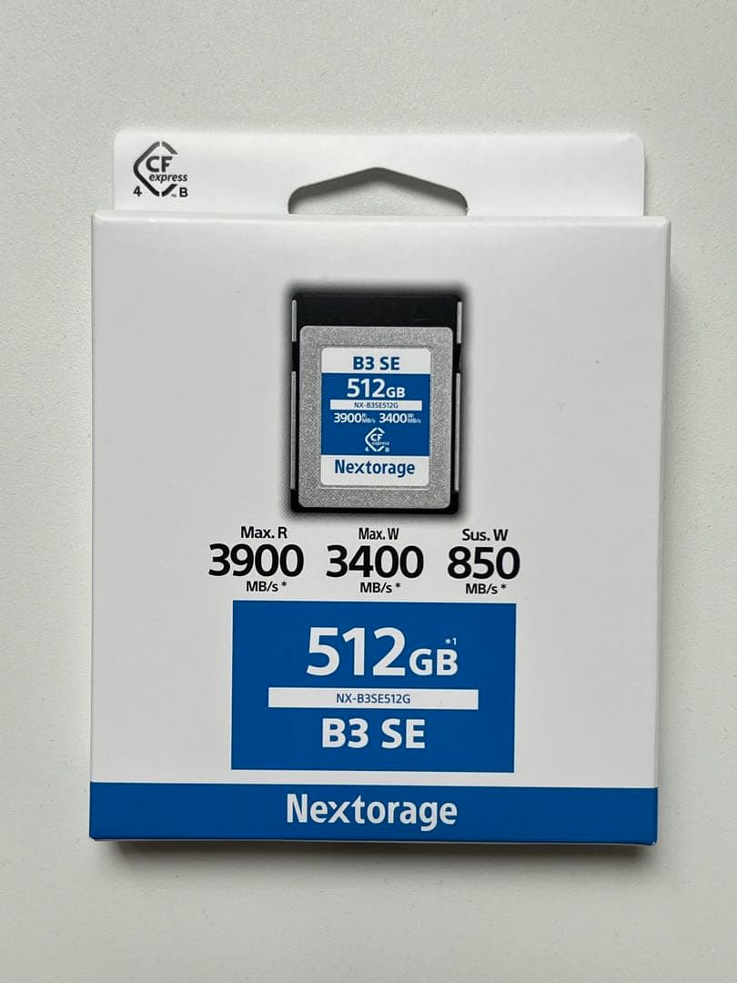 デジタルカメラ Nextorage B3 SE 512GB CFexpress Type B