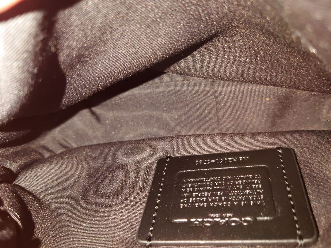 [超美品]COACHコーチウエストポーチ