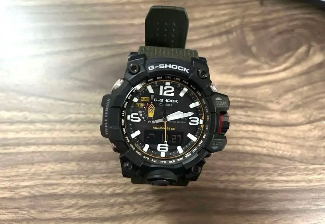 G-SHOCK電波ソーラーMUDMASTER GWG-1000-1A3JF