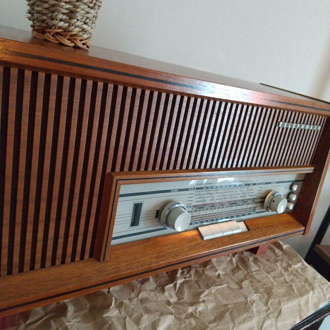 動作品 西独TELEFUNKEN Andante1462 真空管ラジオ
