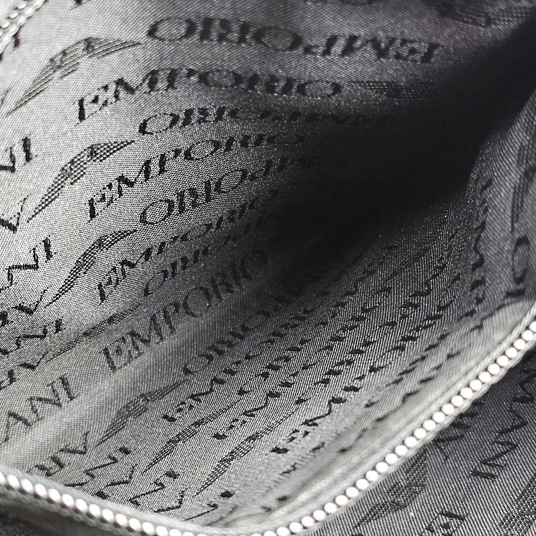 美品 アルマーニ EMPORIO ARMANI イーグルロゴ ショルダーバッグ