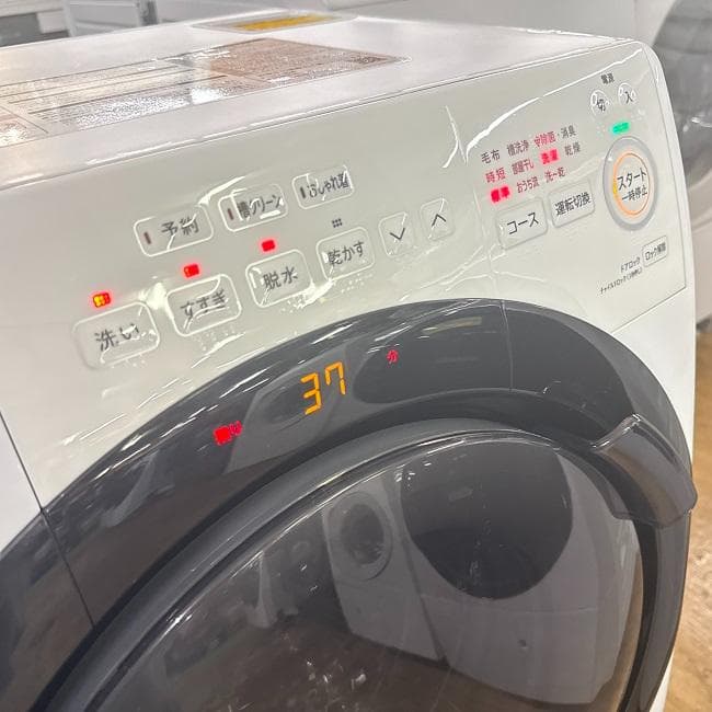 地域限定送料無料　美品　SHARP　シャープ　ドラム式洗濯乾燥機　ES-S7G