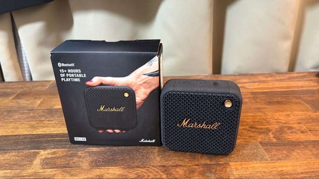 Marshall Willen ワイヤレスポータブル防水スピーカー