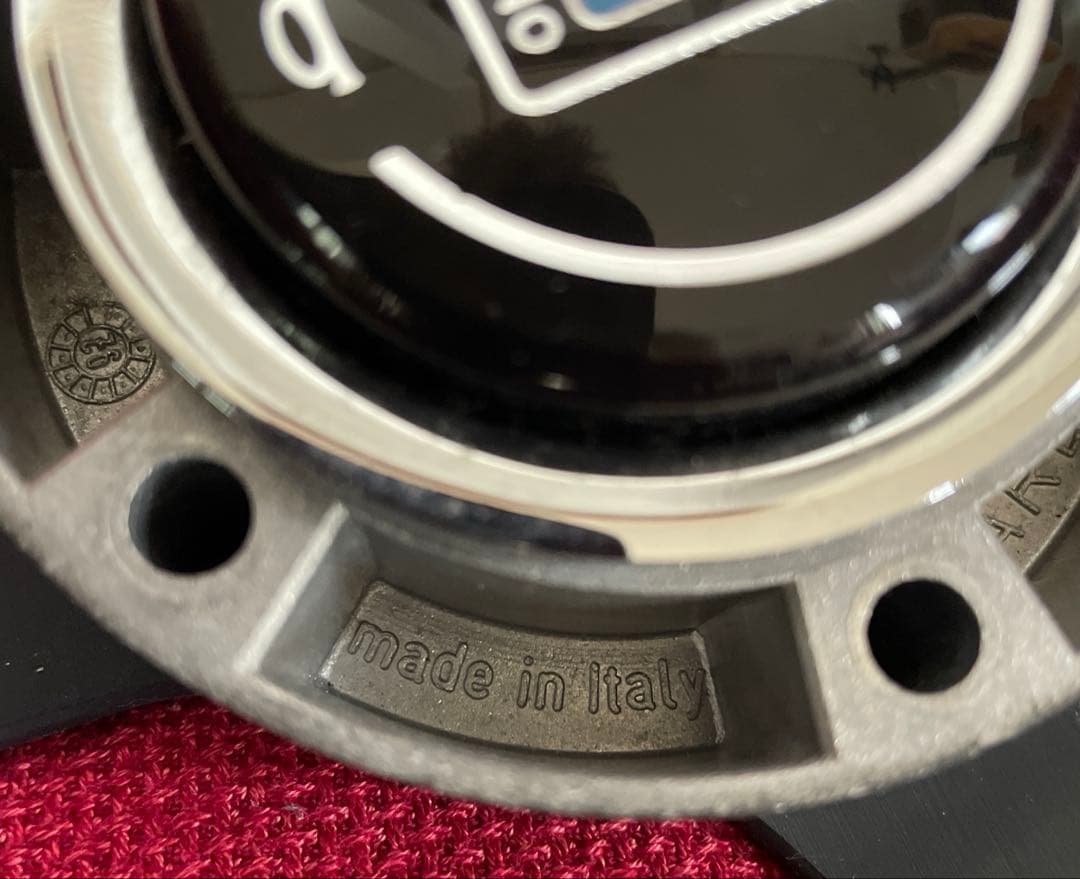 NARDI ハンドル レザー 黒 イタリア製 ヴィンテージ ★ ナルディ